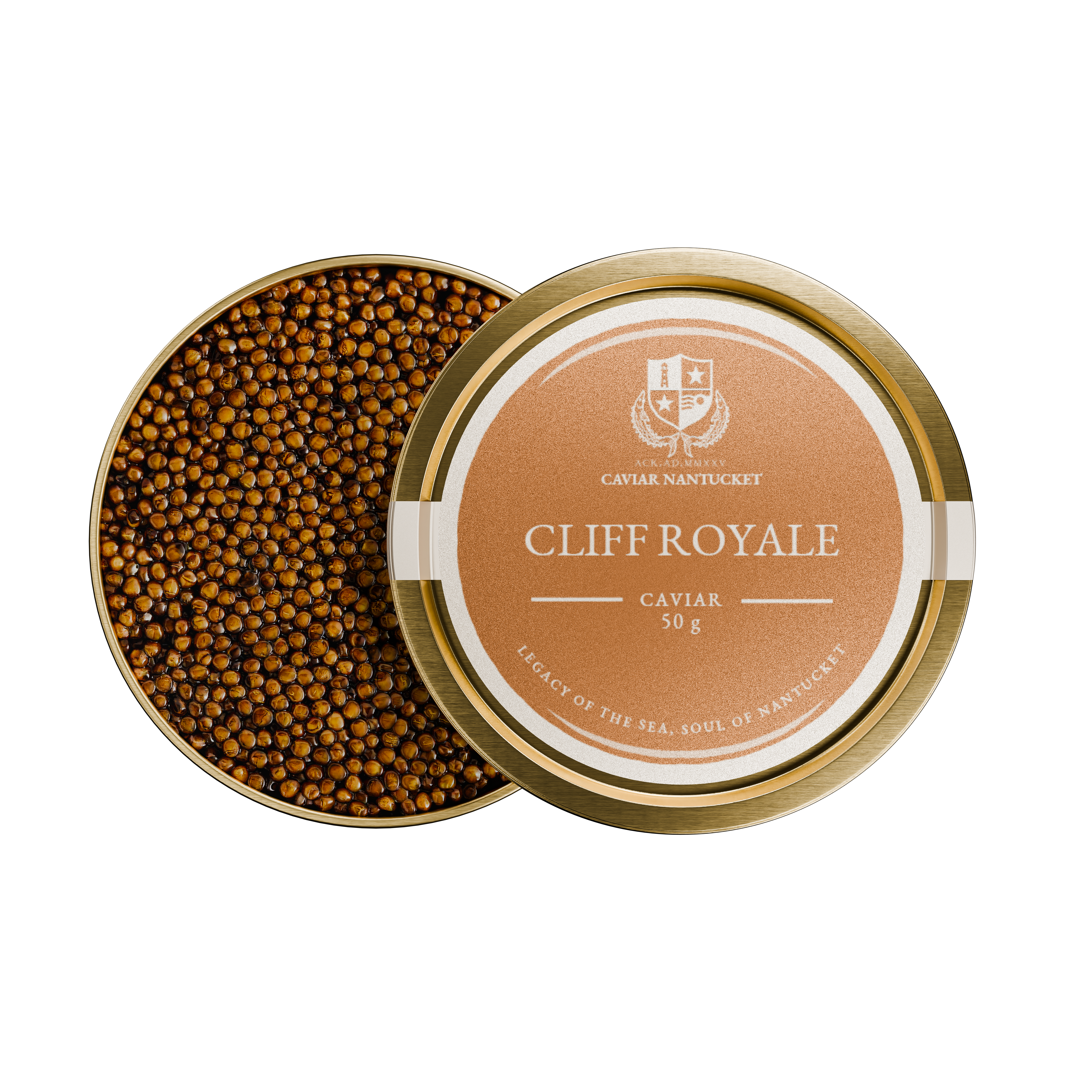 Cliff Royale — Reserve Oscietra Royale tin by Caviar Nantucket